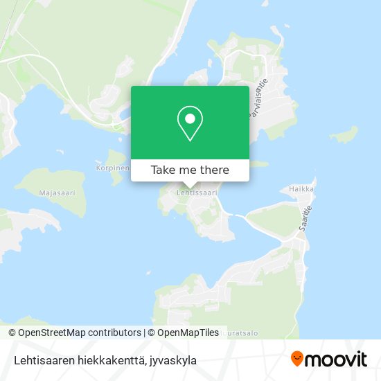 Lehtisaaren hiekkakenttä map