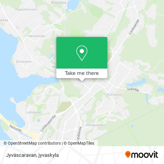 Jyväscaravan map