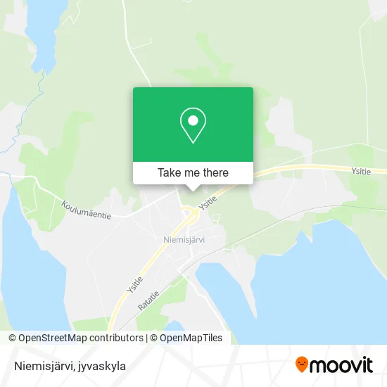 Niemisjärvi map