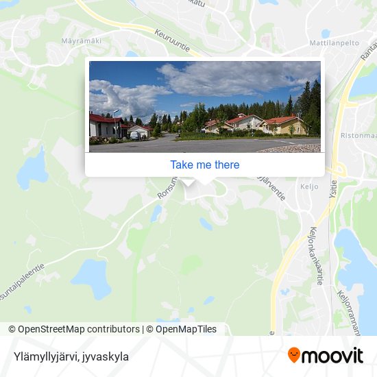 Ylämyllyjärvi map
