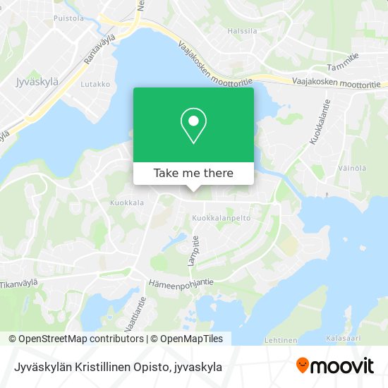 Jyväskylän Kristillinen Opisto map