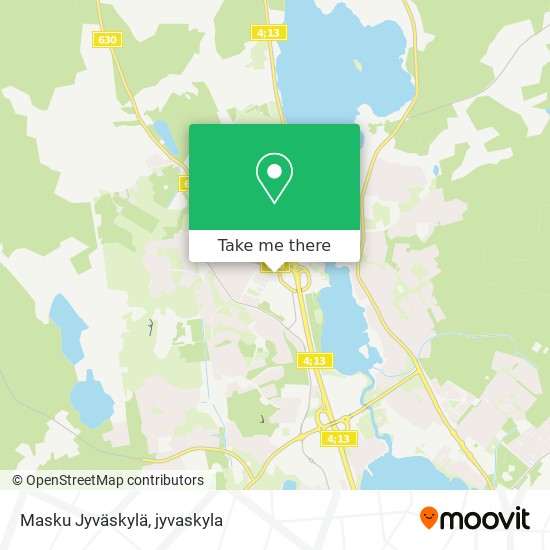Masku Jyväskylä map