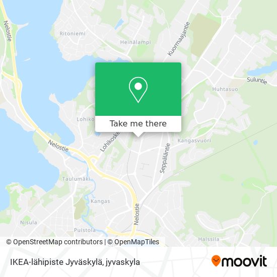 IKEA-lähipiste Jyväskylä map