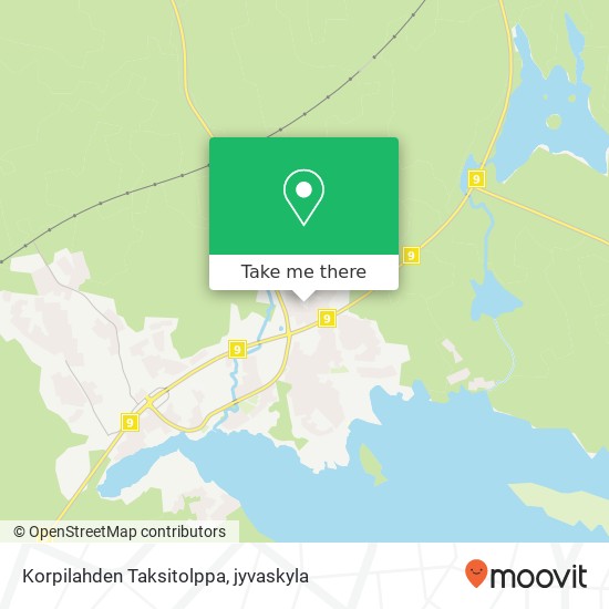Korpilahden Taksitolppa map