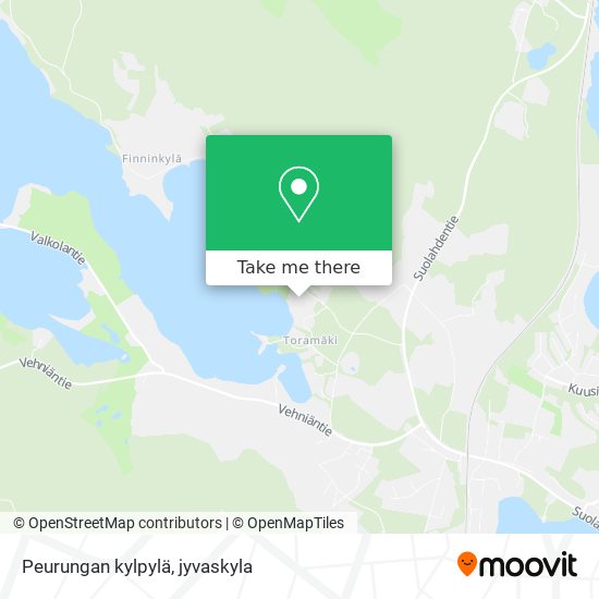 Peurungan kylpylä map