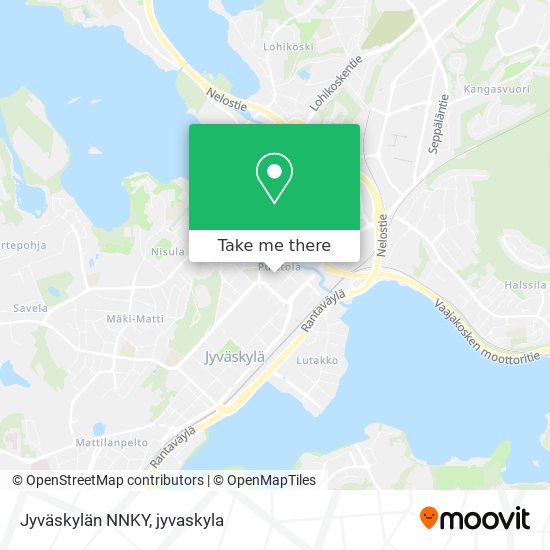 Jyväskylän NNKY map