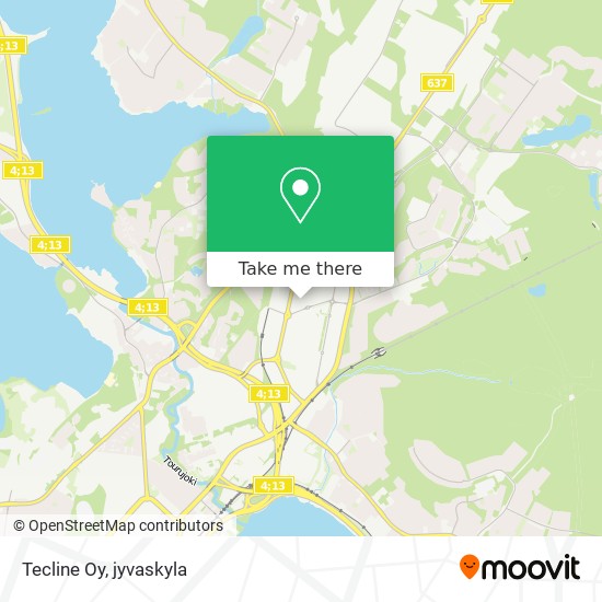 Tecline Oy map