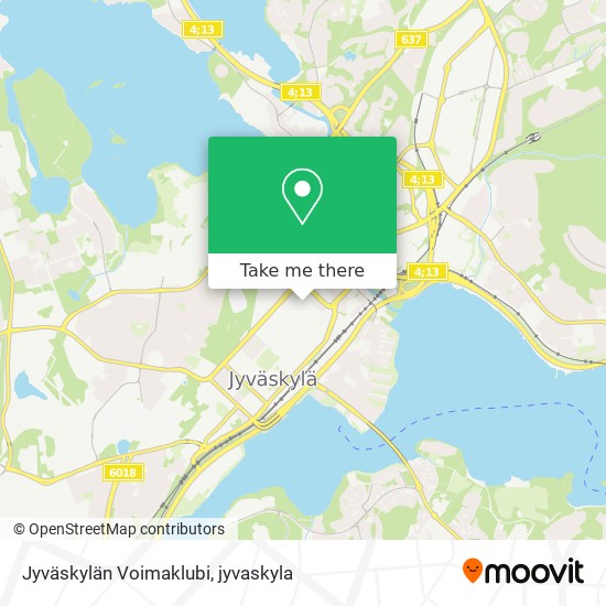 Jyväskylän Voimaklubi map
