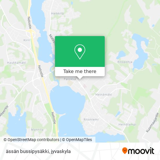 ässän bussipysäkki map