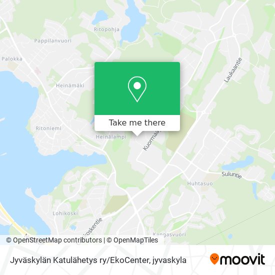 Jyväskylän Katulähetys ry / EkoCenter map