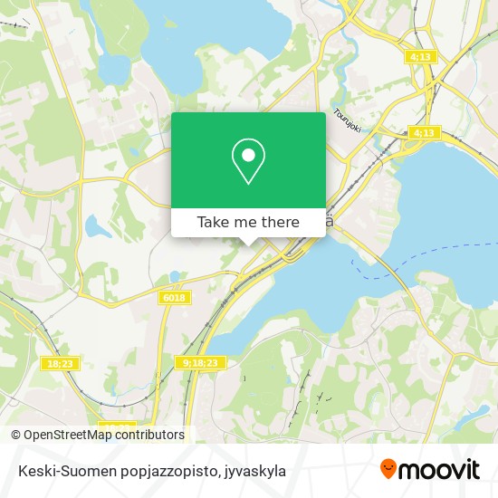 Keski-Suomen popjazzopisto map