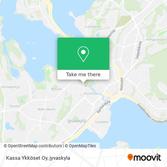 Kassa Ykköset Oy map