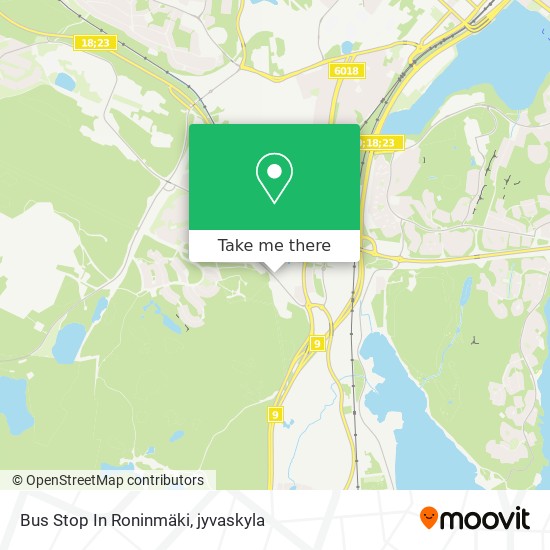 Bus Stop In Roninmäki map