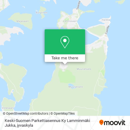 Keski-Suomen Parkettiasennus Ky Lamminmäki Jukka map