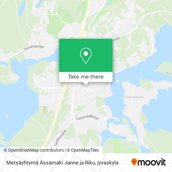Metsäyhtymä Ässämäki Janne ja Riku map