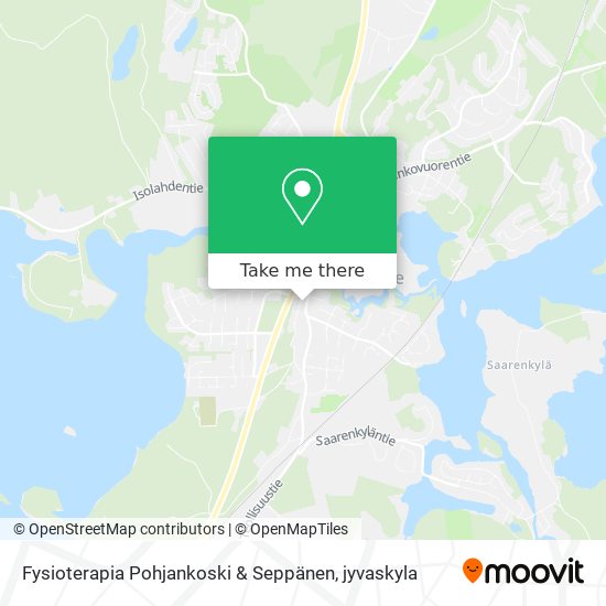 Fysioterapia Pohjankoski & Seppänen map