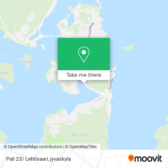 Pali 23/ Lehtisaari map