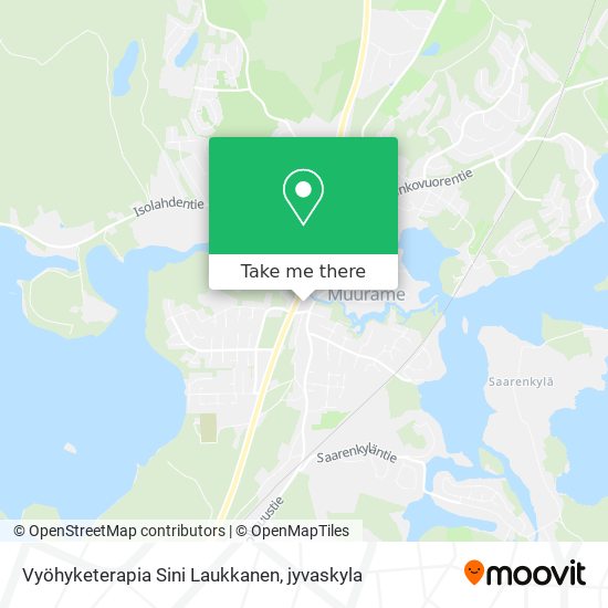 Vyöhyketerapia Sini Laukkanen map