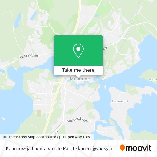 Kauneus- ja Luontaistuote Raili Iikkanen map