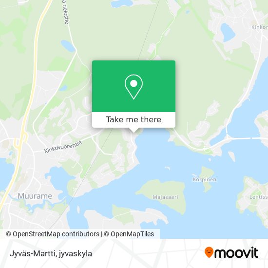 Jyväs-Martti map