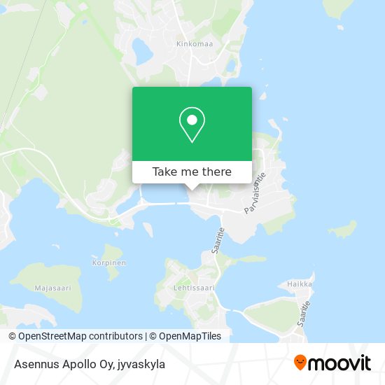 Asennus Apollo Oy map