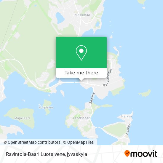 Ravintola-Baari Luotsivene map
