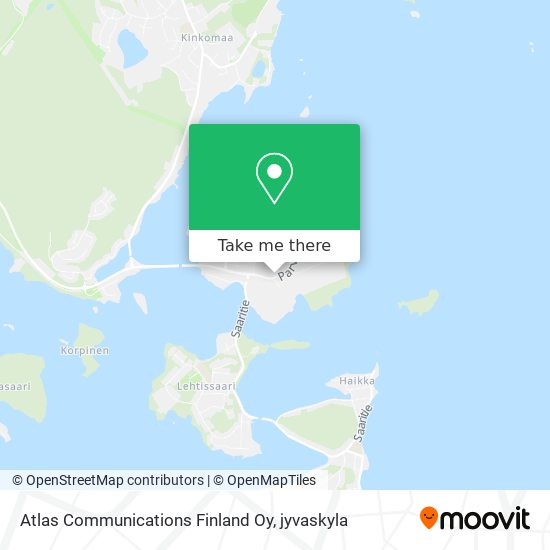Atlas Communications Finland Oy map