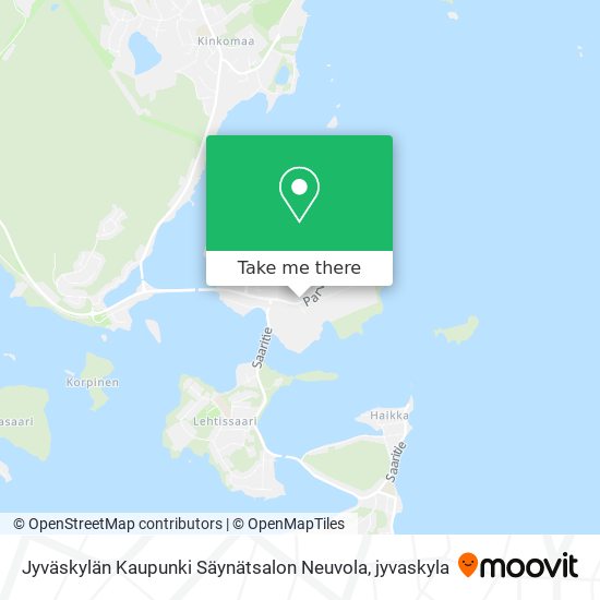 Jyväskylän Kaupunki Säynätsalon Neuvola map