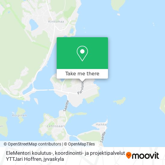 EleMentori koulutus-, koordinointi- ja projektipalvelut YTTJari Hoffren map