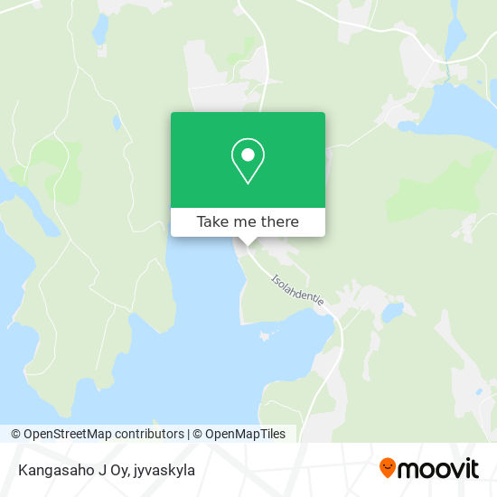 Kangasaho J Oy map