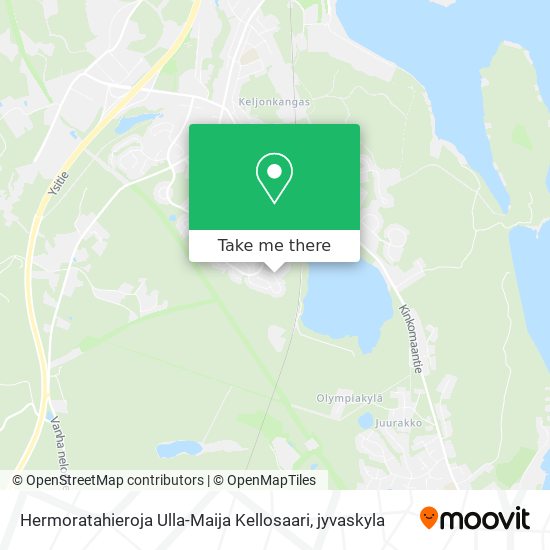 Hermoratahieroja Ulla-Maija Kellosaari map