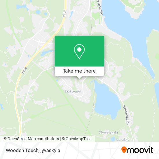 Wooden Touch map