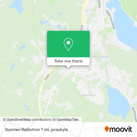 Suomen Radiotron T:mi map