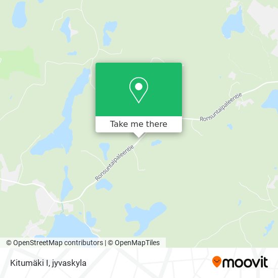 Kitumäki I map