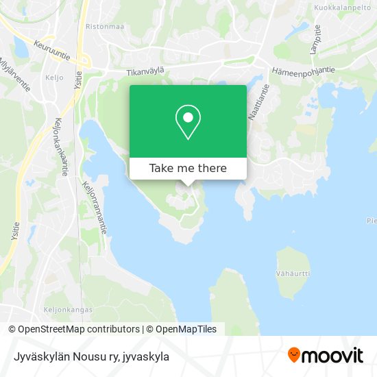Jyväskylän Nousu ry map