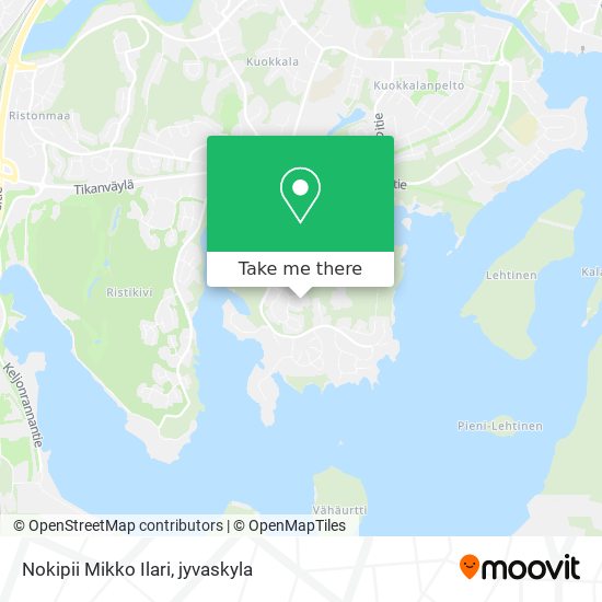 Nokipii Mikko Ilari map