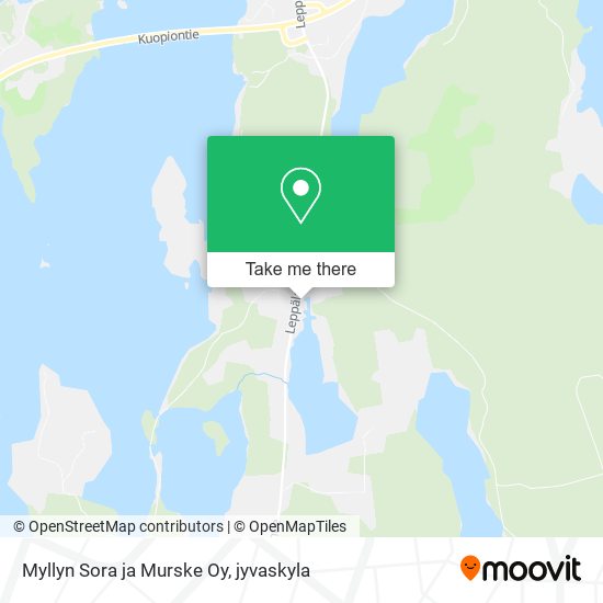 Myllyn Sora ja Murske Oy map