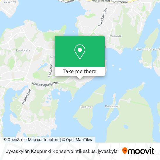 Jyväskylän Kaupunki Konservointikeskus map