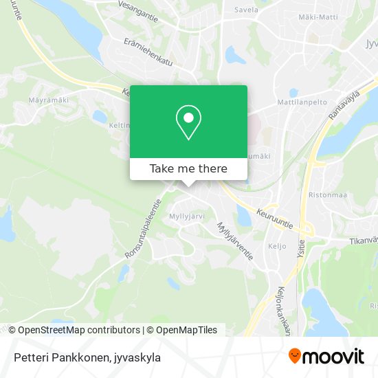 Petteri Pankkonen map