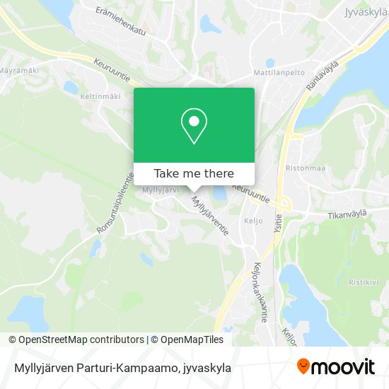 Myllyjärven Parturi-Kampaamo map