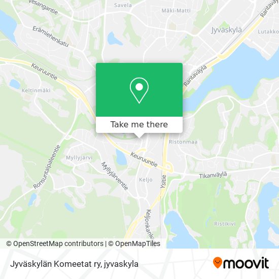 Jyväskylän Komeetat ry map