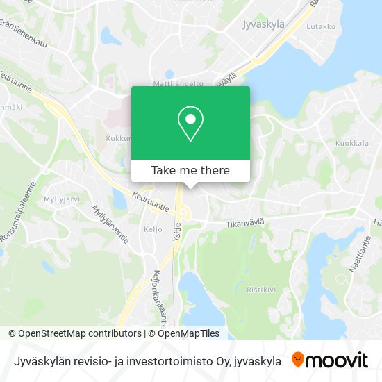 Jyväskylän revisio- ja investortoimisto Oy map