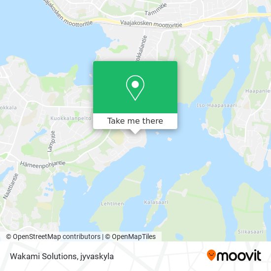 Wakami Solutions map