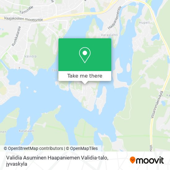 Validia Asuminen Haapaniemen Validia-talo map