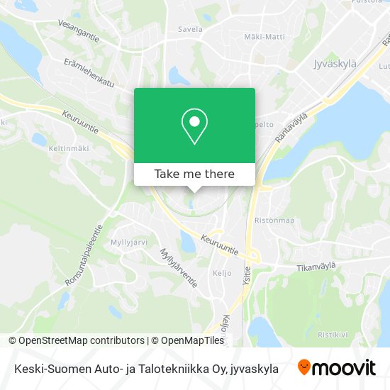 Keski-Suomen Auto- ja Talotekniikka Oy map