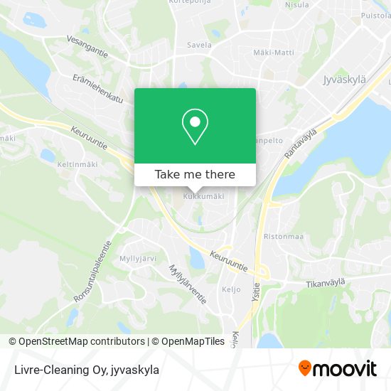 Livre-Cleaning Oy map