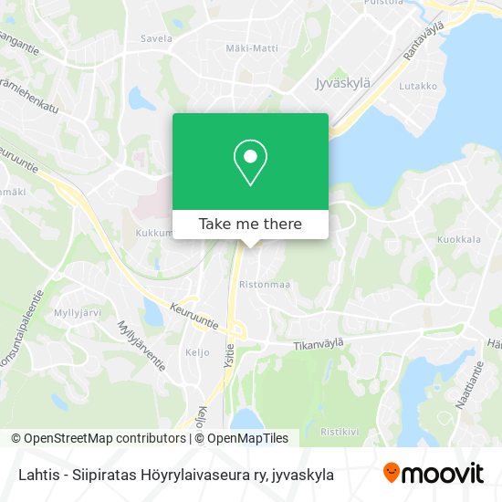 Lahtis - Siipiratas Höyrylaivaseura ry map