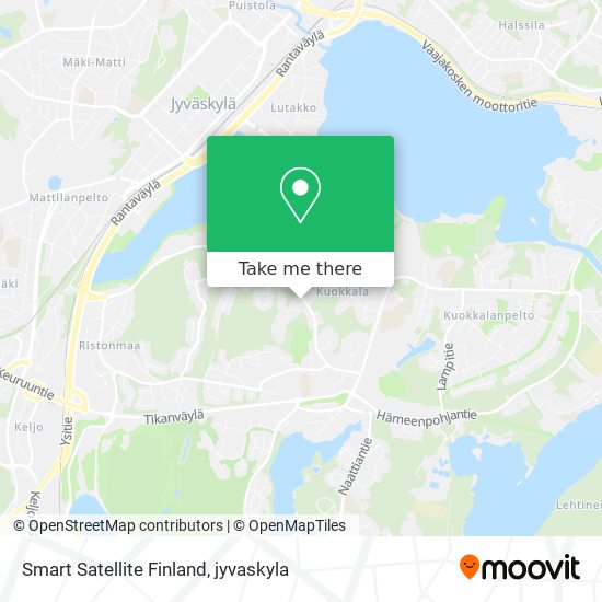 Smart Satellite Finland map