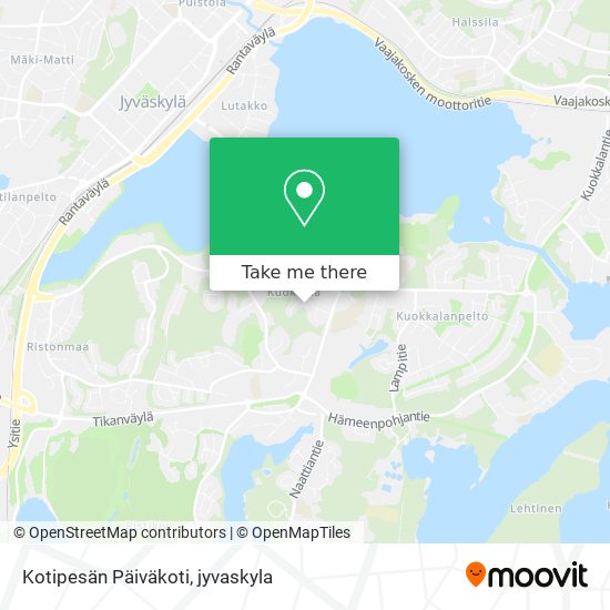 Kotipesän Päiväkoti map