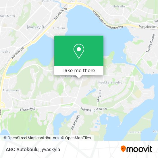 ABC Autokoulu map
